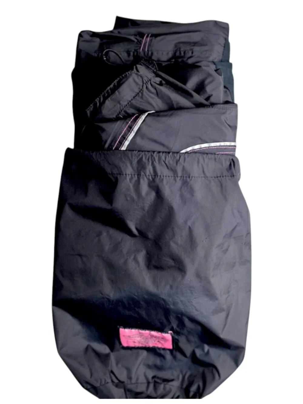 Harley-Davidson Illumination 360 Women's L Rain Suit - Black w/Pink piping NWOT - Picture 14 of 14